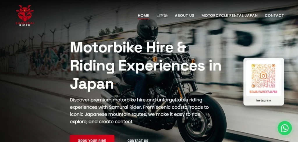 Building Booking Confidence for International Motorcycle Travellers