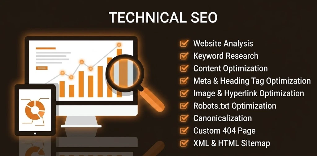 Technical SEO audit and fixes